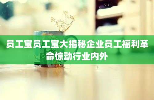 员工宝员工宝大揭秘企业员工福利革命惊动行业内外