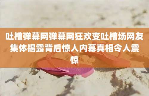 吐槽弹幕网弹幕网狂欢变吐槽场网友集体揭露背后惊人内幕真相令人震惊