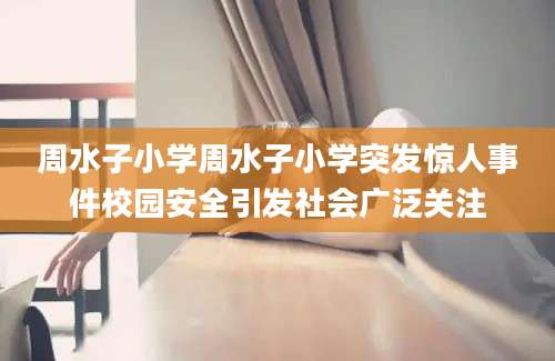 周水子小学周水子小学突发惊人事件校园安全引发社会广泛关注