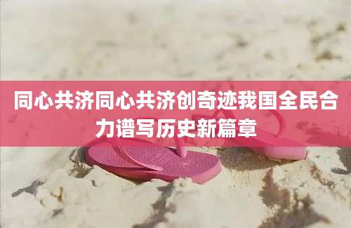 同心共济同心共济创奇迹我国全民合力谱写历史新篇章